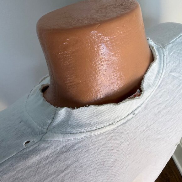 Vintage 1980s John Lennon The Kite T-Shirt, Distressed, Fruit of the Loom Size L - Picture 9 of 14